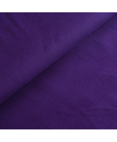 Coton uni violet