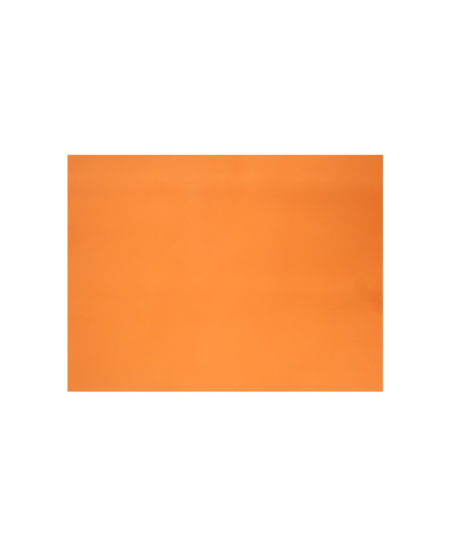 Coton uni orange