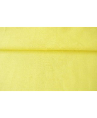 Coton uni jaune