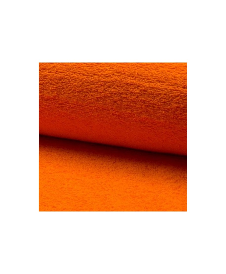 Coton éponge orange