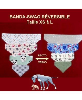 Bandana réversible